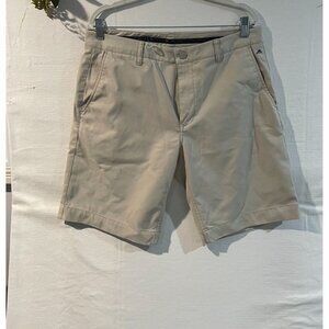 Maide Bonobos Golf Khaki Shorts Beige Men's Size 34 Cotton Blend